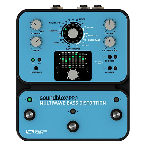 Open Box Source Audio Soundblox Pro Multi Wave Bass Distortion Level 1