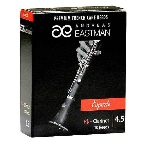 Andreas Eastman Esperto Bb Clarinet Reeds Strength 4.5 Box of 10