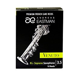 Andreas Eastman Venuto Soprano Saxophone Reeds Strength 3.5 Box of 10