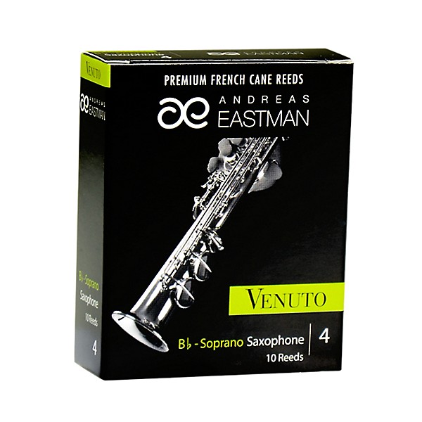 Andreas Eastman Venuto Soprano Saxophone Reeds Strength 4 Box of 10