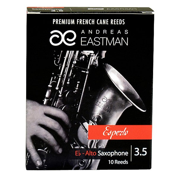 Andreas Eastman Esperto Alto Saxophone Reeds Strength 3.5 Box of 10