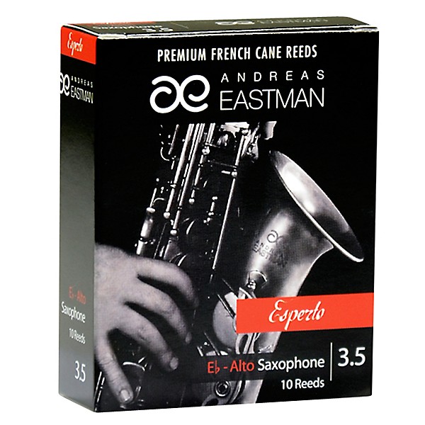 Andreas Eastman Esperto Alto Saxophone Reeds Strength 3.5 Box of 10