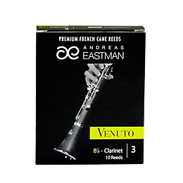 Andreas Eastman Venuto Bb Clarinet Reeds Strength 3 Box of 10