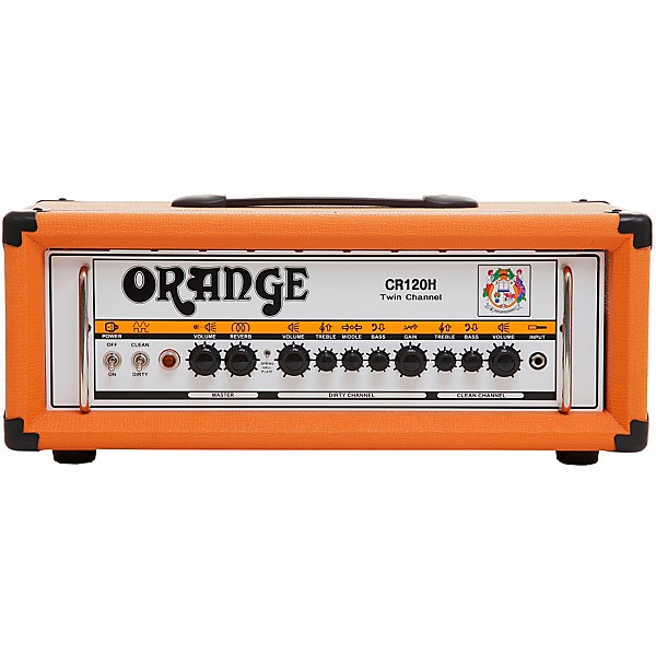 Clearance Orange Amplifiers Crush Pro CR120H 120W Guitar Amp Head Orange