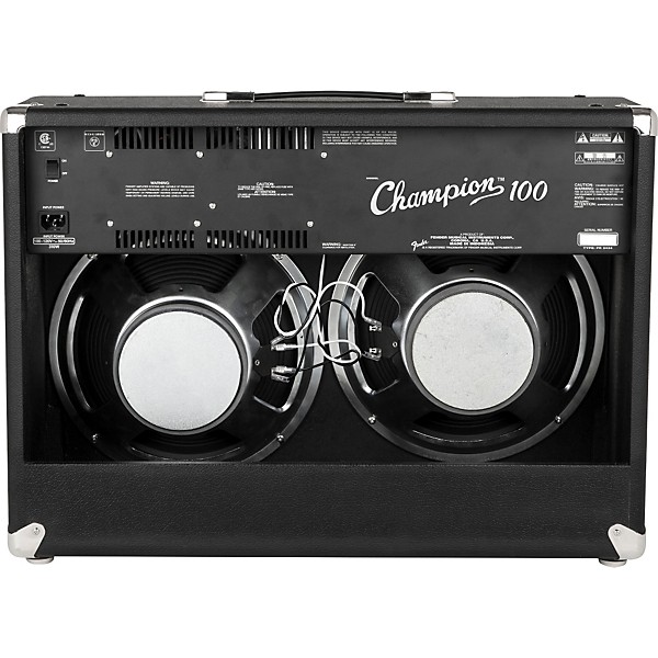 Fender Champion 100 Guitar Combo Amp Black