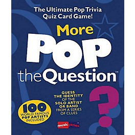 Music Sales More Pop The Question Game - The Ultimate Pop Trivia Quiz Card Game