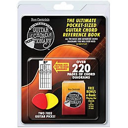 Hal Leonard Guitar Chord Pickin'Tionary (Pocket Sized Reference Book) Includes 2 Picks
