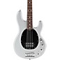 Open Box Sterling by Music Man RAY34CA Classic Active Electric Bass Guitar Level 2 Silver Metallic 190839100658 thumbnail
