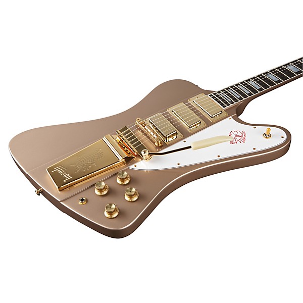 Gibson Custom 20th Anniversary Firebird VII Electric Guitar Gloss Polymist Gold
