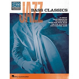 Hal Leonard Jazz Bass Classics Bass Tab Songbook