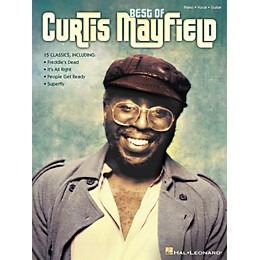 Hal Leonard Best Of Curtis Mayfield for Piano/Vocal/Guitar