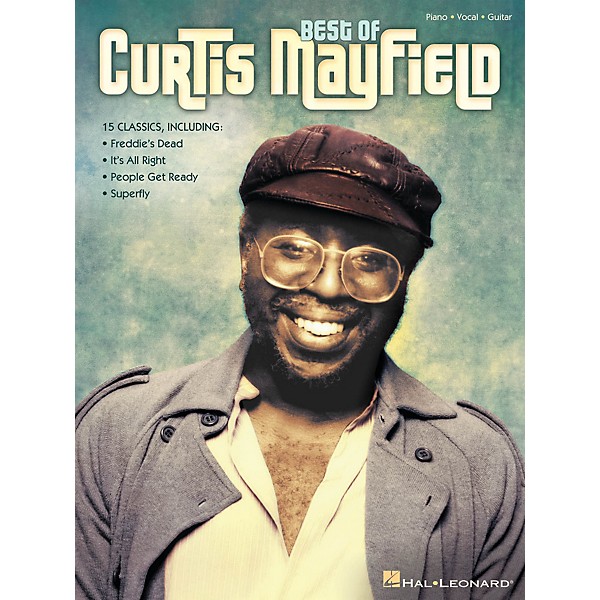 Hal Leonard Best Of Curtis Mayfield for Piano/Vocal/Guitar