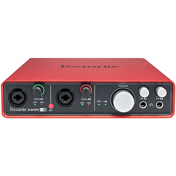 DJ機材 Focusrite Scarlett 6i6 1st Generation Focusrite Scarlett 6i6 (1st GENERATION) 6 In/6 Out USB 2.0