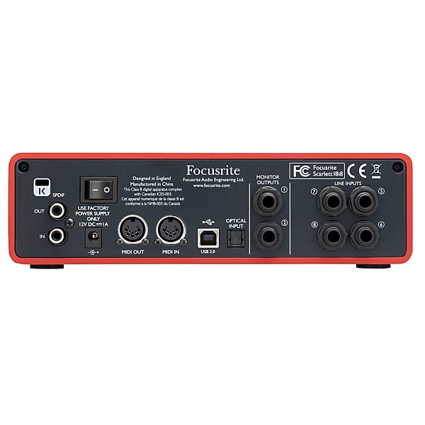 Focusrite Scarlett 18i8 Audio Interface