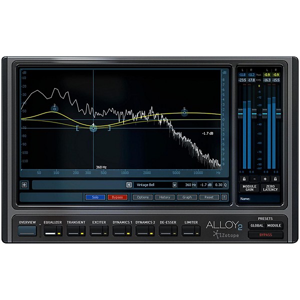 iZotope Alloy 2 Signal Processing Software
