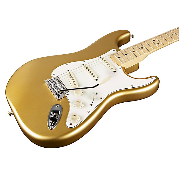 Fender Stratocaster Mex Gold仕様Duncan Fender FSR American Deluxe Stratocaster - Aztec Gold | Sweetwater