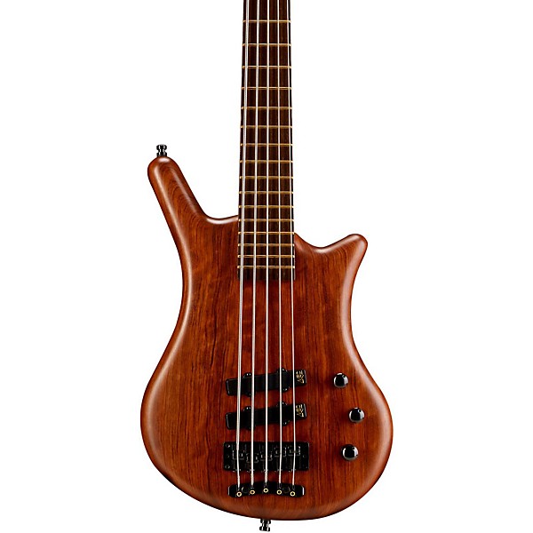 Open Box Warwick German Thumb 5-String Bolt-On Electric Bass Level 2 Natural Oil 888365395883