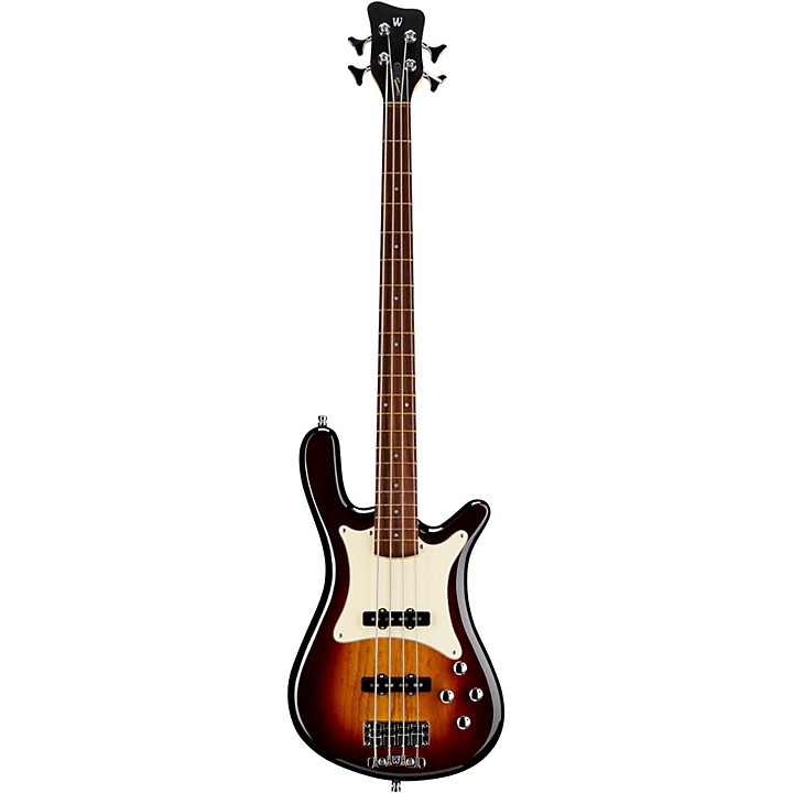 Platinum Warwick German Streamer CV Electric Bass Vintage Sunburst