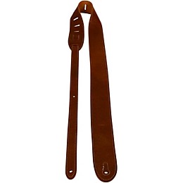 Perri's 2" Soft Italian Leather Guitar Strap Oak 2 in.