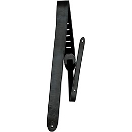 Perri's 2" Soft Italian Leather Guitar Strap Nickel Bronze