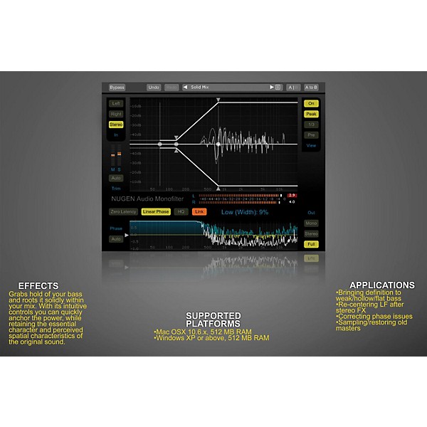 NuGen Audio Monofilter Software Download