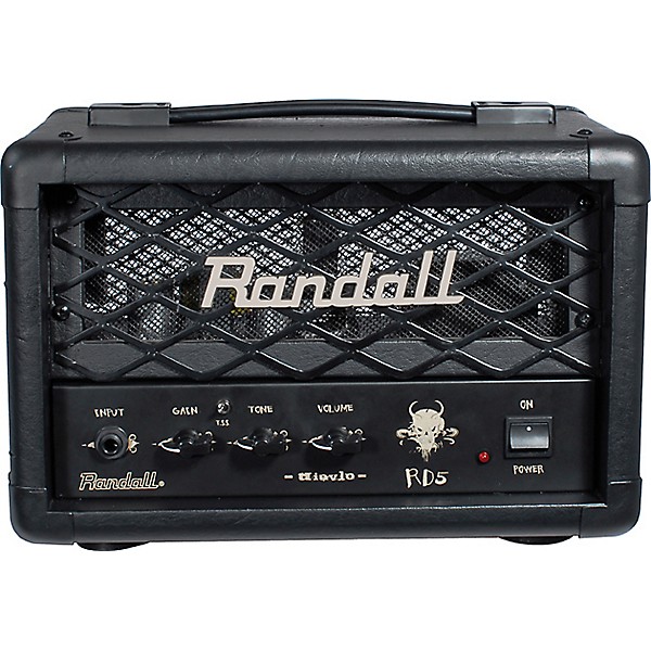Open Box Randall RD5H Diavlo 5W Tube Guitar Head Level 1 Black