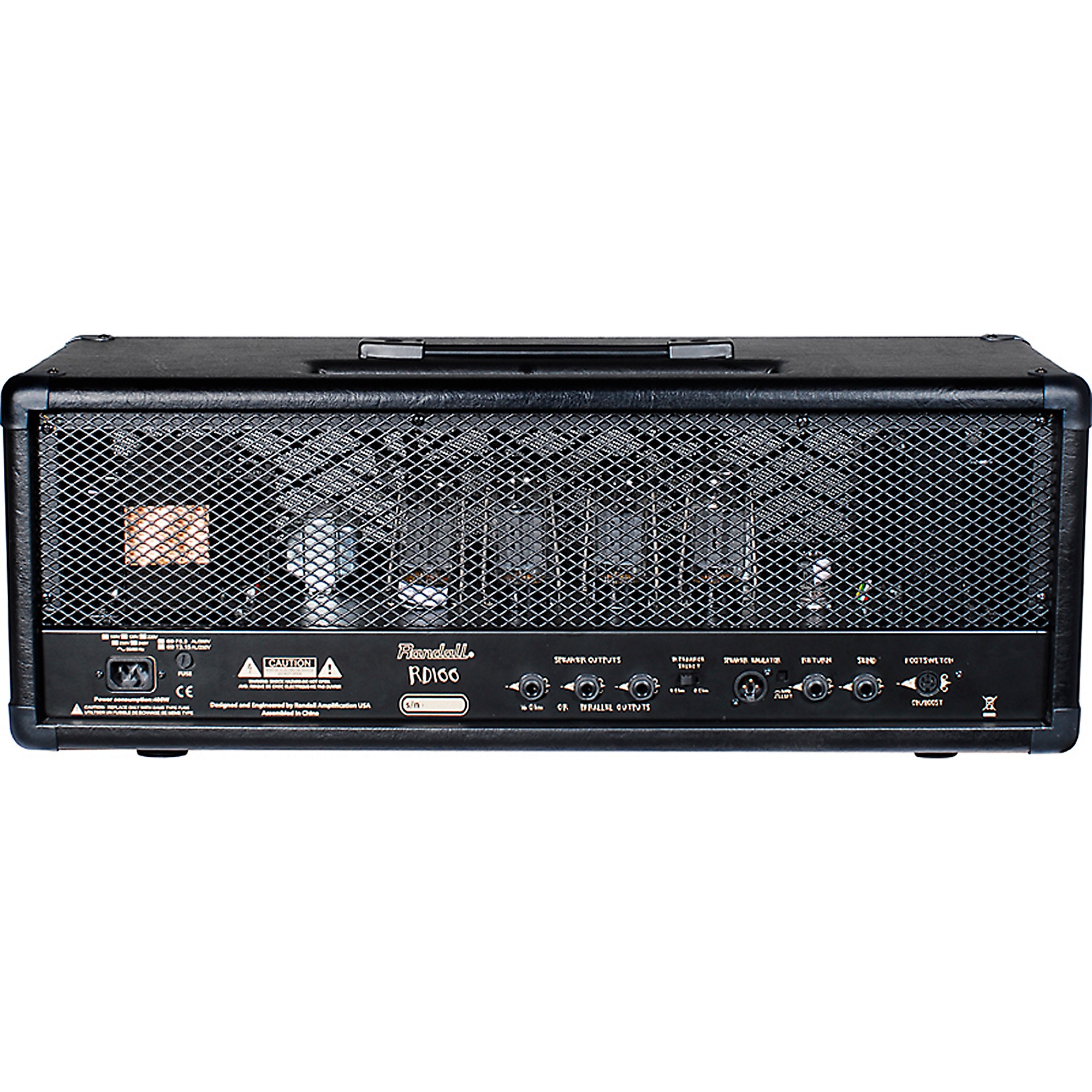 Randall RD100H Diavlo 100W Tube Guitar Head Black | Guitar Center