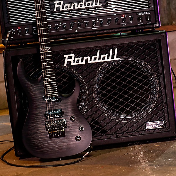 Randall RD212-V30 Diavlo 2X12 Angled Guitar Cab Black