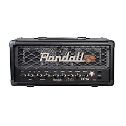 Open Box Randall RD45H Diavlo 45W Tube Guitar Head Level 2 Black 194744433597