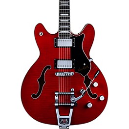 Hagstrom Tremar Viking Deluxe Electric Guitar Transp... Hagstrom Tremar Viking Deluxe Electric Guitar Transparent Wild Cherry