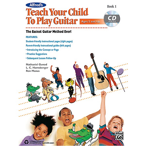 Alfred Teach Your Child to Play Guitar Book 1 & CD