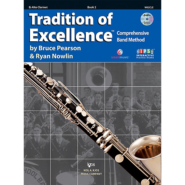 JK Tradition Of Excellence Book 2 for Alto Clarinet