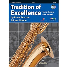 KJOS Tradition Of Excellence Book 2 for Bari Sax