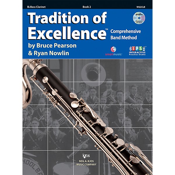 JK Tradition Of Excellence Book 2 for Bass Clarinet