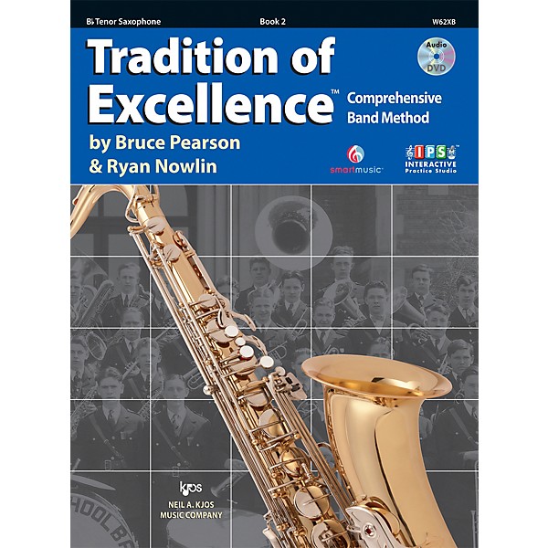KJOS Tradition Of Excellence Book 2 for Tenor Sax