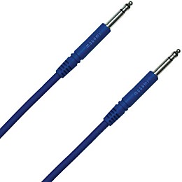 Mogami Pure Patch TT-TT Patch Cable Blue 18 in.