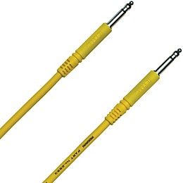 Mogami Pure Patch TT-TT Patch Cable Yellow 24 in.