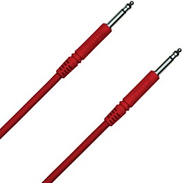 Mogami Pure Patch TT-TT Patch Cable Blue 18 in. Mogami Pure Patch TT-TT Patch Cable Red 18 in.