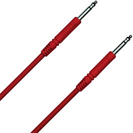 Mogami Pure Patch TT-TT Patch Cable Yellow 12 in. Mogami Pure Patch TT-TT Patch Cable Red 12 in.