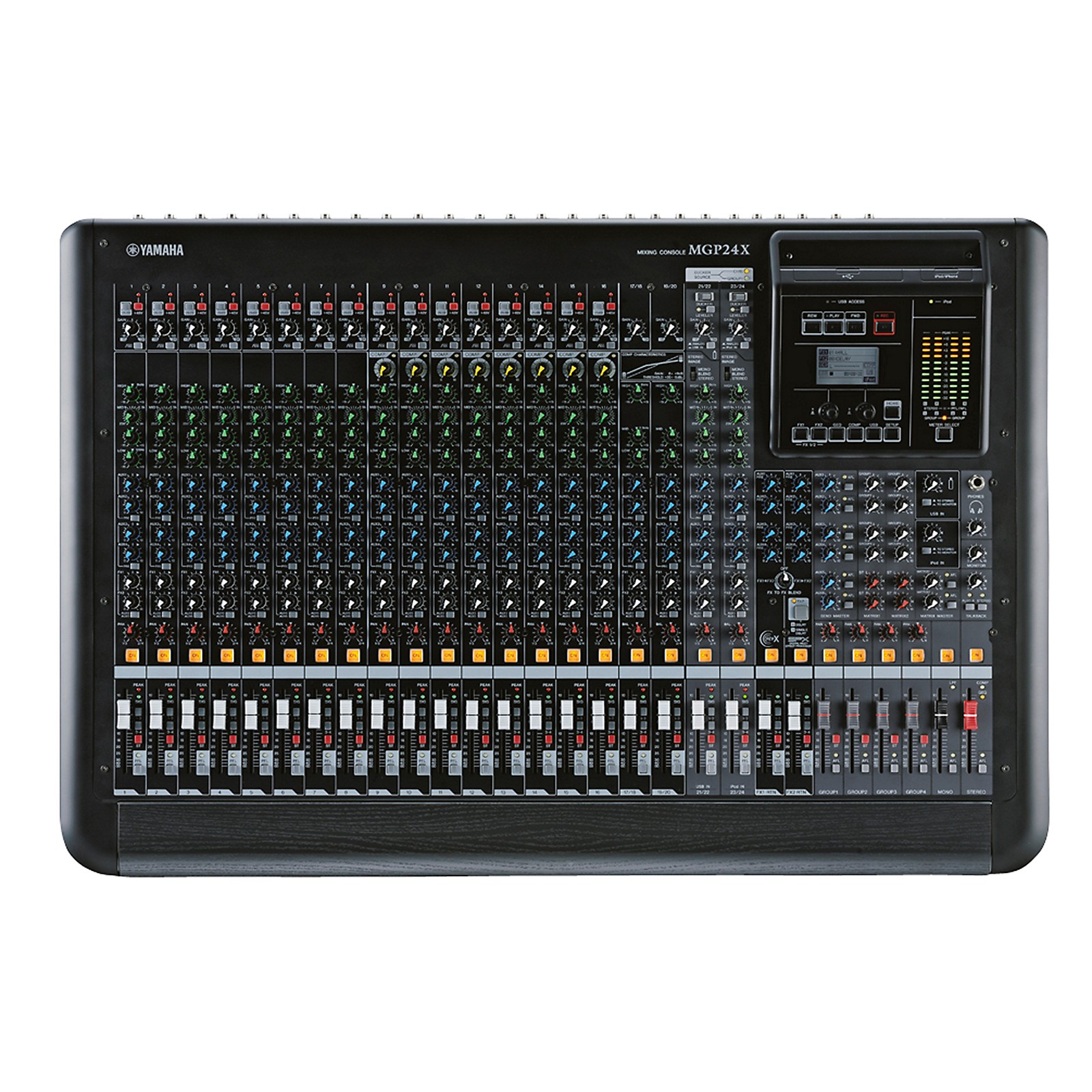 Yamaha MGP24X 24-Input Hybrid Digital/Analog Mixer With USB Rec/Play and  Effects