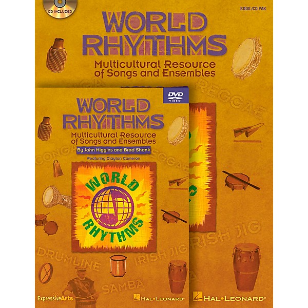 Hal Leonard World Rhythms - Multicultural Resource of Songs and Ensembles Classroom Kit