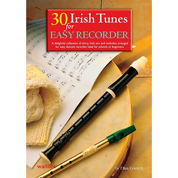 Waltons 30 Irish Tunes For Easy Recorder Book