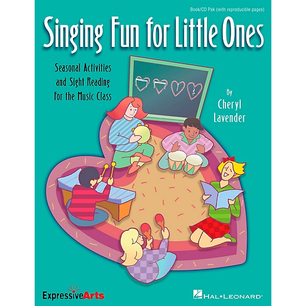 Hal Leonard Singing Fun For Little Ones-Seasonal Activities and Sight-Reading for the Music Class Book/CD