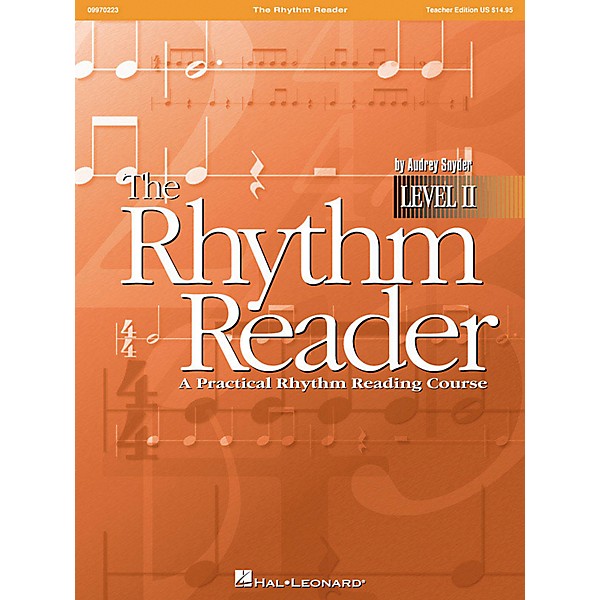 Hal Leonard The Rhythm Reader II - A Practical Rhythm Reading Course Teacher Edition