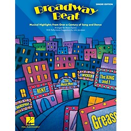 Hal Leonard Broadway Beat - Musical Highlights from Over a Century of Song and Dance, Singer's Edition (20 Pak)