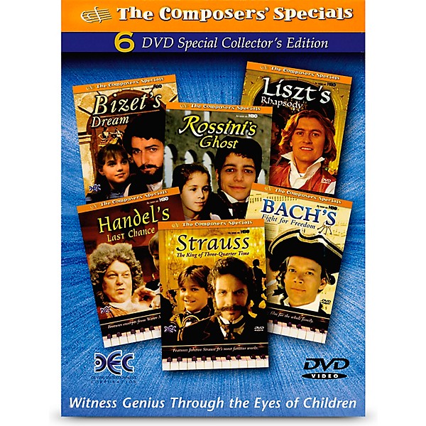 Hal Leonard Composers' Specials Series 6 DVD Collector's Set