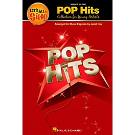 Hal Leonard Let's All Sing Pop Hits - Collection for Young Voices 10 Pak