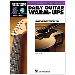 Hal Leonard Daily Guitar Warm-Ups Essential Elements Guitar (Book/Online Audio)