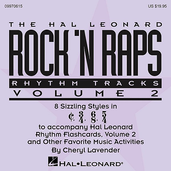 Hal Leonard Rock 'N Raps Rhythm Tracks CD