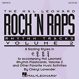 Hal Leonard Rock 'N Raps Rhythm Tracks Volume 2 CD